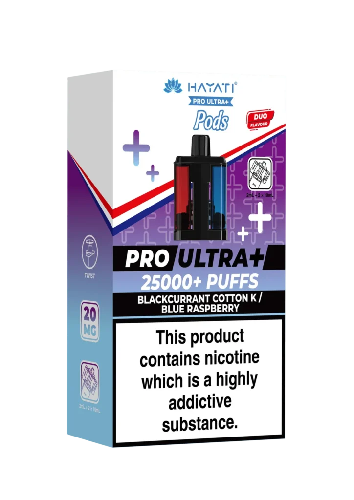 Blackcurrant Cotton K - Blue Raspberry