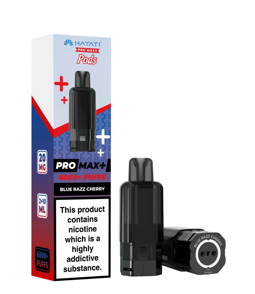 Hayati Pro Max+ 6000 Replacement Pods - (Pack of 5)