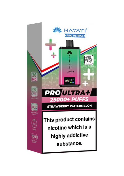 Hayati Pro Ultra Plus 25k prefilled pod kit - Pack of 5